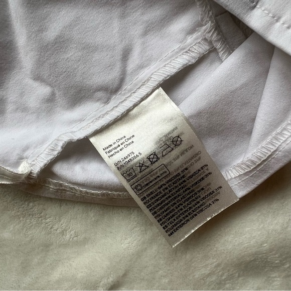 H&M White HalterNeck Drawstring Top - Picture 7 of 7